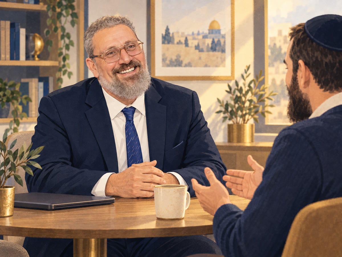 יניב מקשיב לבעל עסק