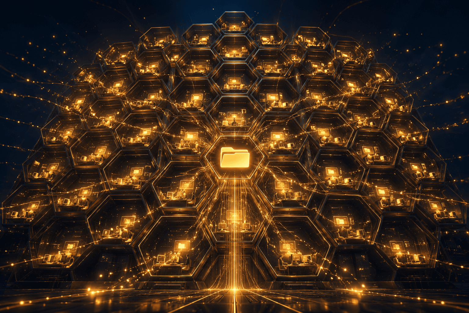 הכוורת: איך אנחנו מריצים צי שלם של סוכני Claude Code בלי שרת, בלי ברוקר, בלי כאב-ראש 🐝