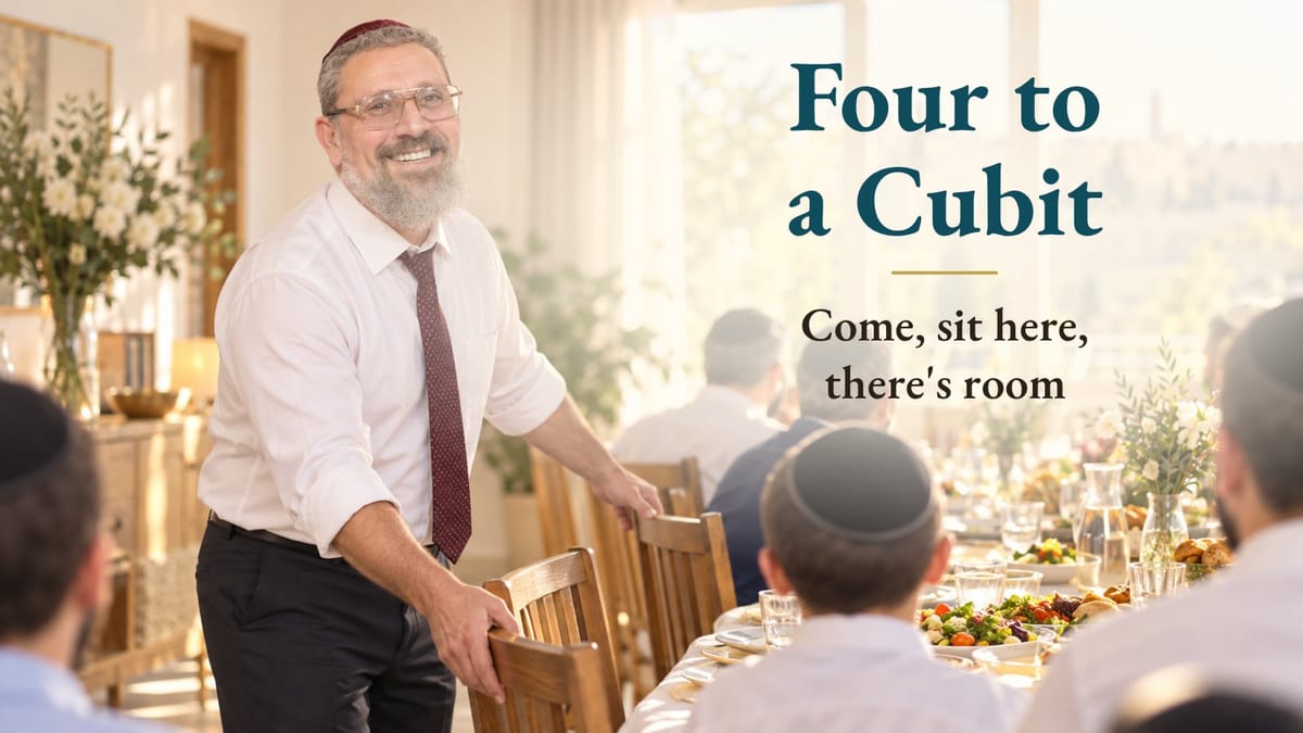 Four to a Cubit