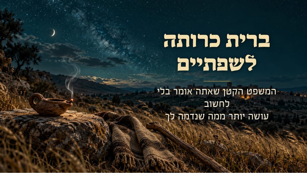 ברית כרותה לשפתיים