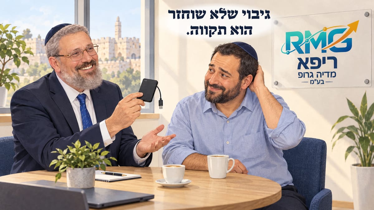 גיבוי שאף פעם לא שוחזר הוא לא גיבוי. הוא תקווה. 💾