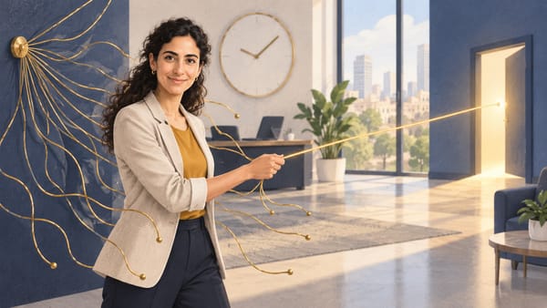 הבעיה שלך היא לא החלטות. היא הקצב שביניהן.