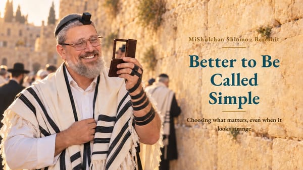 Better to Be Called Simple