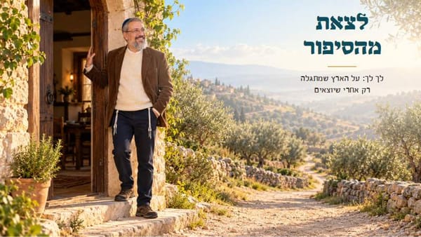 לך לך: לצאת מהסיפור שאתה מספר על עצמך