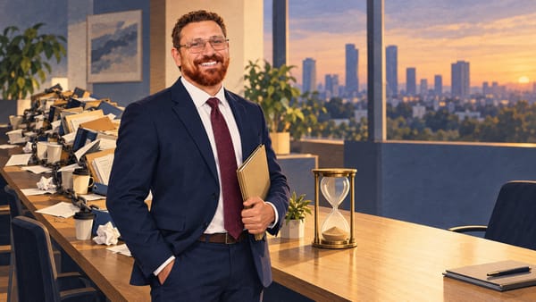 יום עבודה ארוך הוא לא מסירות. הוא מס שאתה משלם בלי לראות.