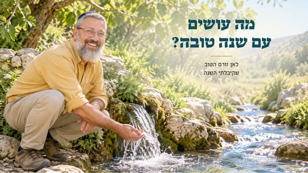 מה עושים עם שנה טובה?